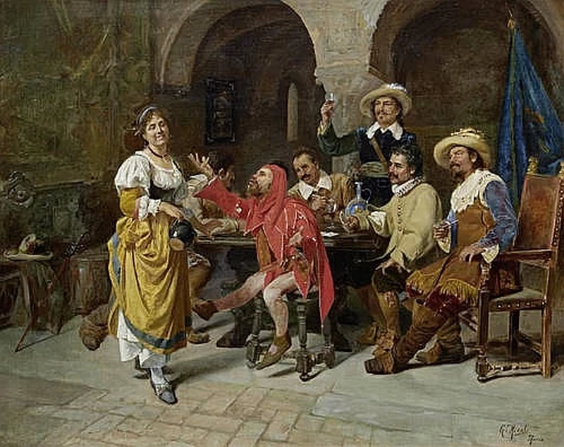 Nella taverna